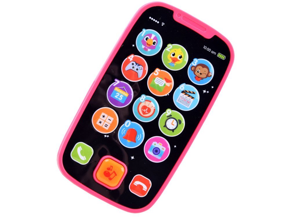 Interaktivni baby smartphone roza