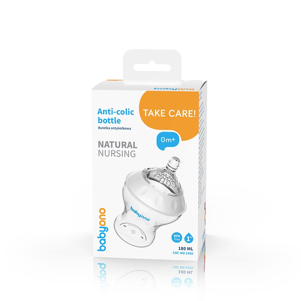 BabyOno antikolik bočica Natural nursing 180 ml