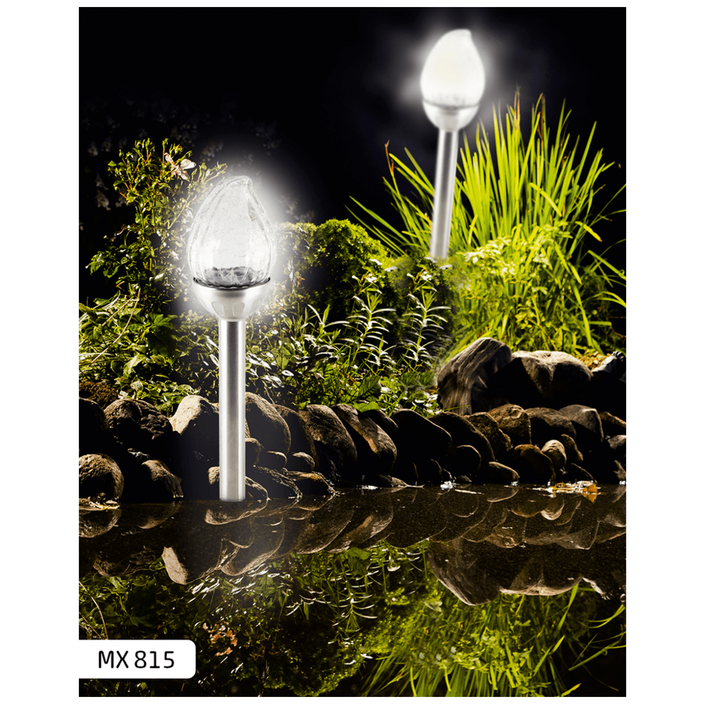 Solarna vrtna LED lampa
