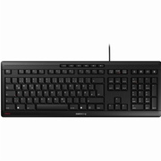 CHERRY STREAM tipkovnica USB QWERTZ Njemački Crno