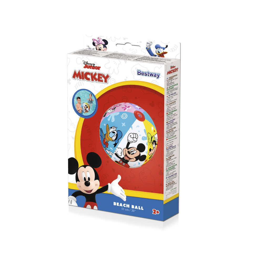 Inflatable Beach Ball Mickey Mouse 51cm Bestway 91098