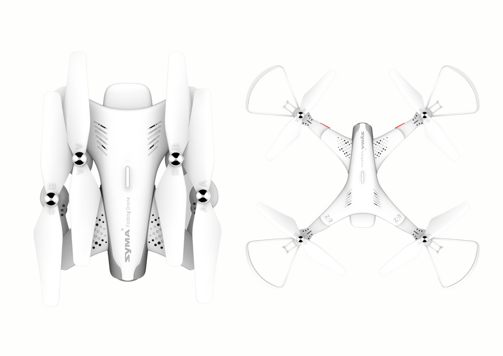 RC Drone Z3 720P Camera White