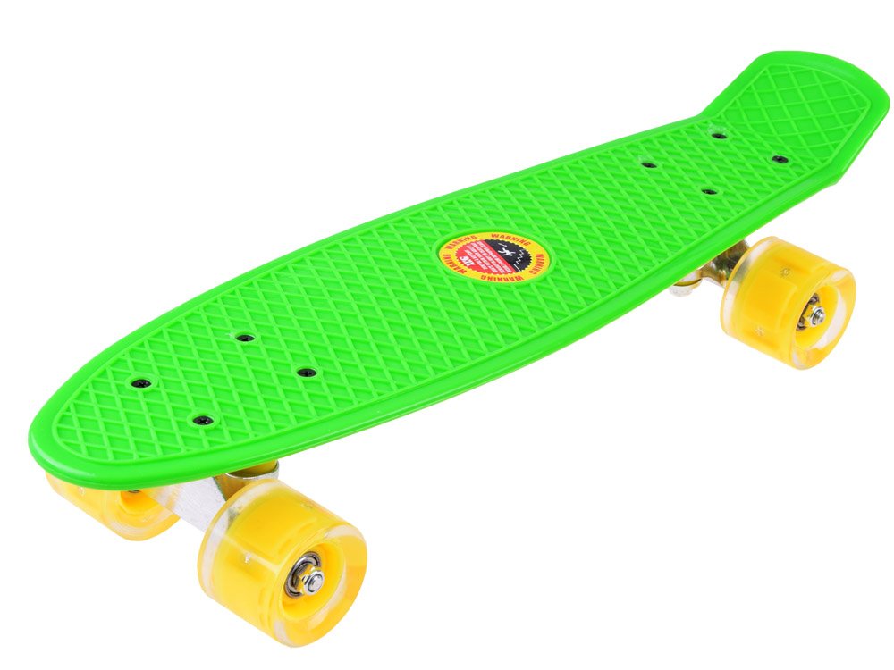 Fishka skateboard – zeleni