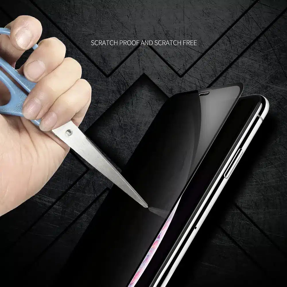 X-ONE Full Cover Extra Strong Privacy kaljeno staklo - za iPhone 15 Pro Max (puno ljepilo) crno
