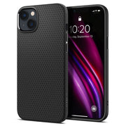 SPIGEN LIQUID AIR MASKA ZA IPHONE 14 PLUS / 15 PLUS MAT CRNA