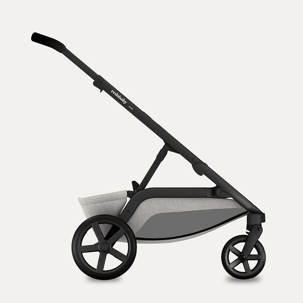 REDSBABY NUVO Twin dječja kolica 2u1 Gun Metal, Pebble M