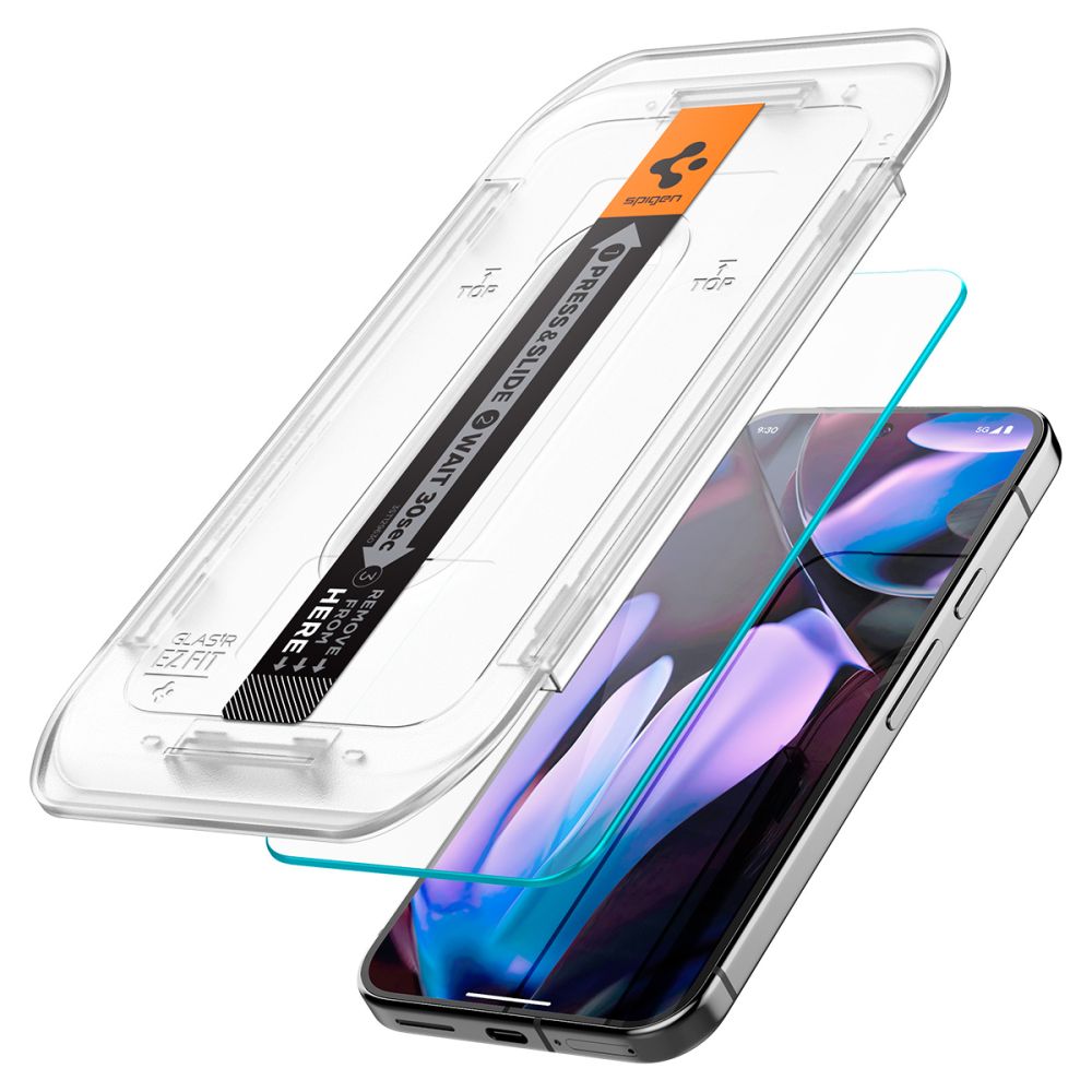 Spigen - Glas.tR EZ-FIT (2 kom.) kaljeno staklo za Google Pixel 9 / 9 Pro / 10 / 10 Pro AGL08442 - clear