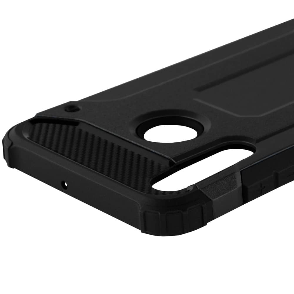 Techsuit Hybrid Armor zaštitna maskica za Huawei P30 lite / P30 lite New Edition – crna