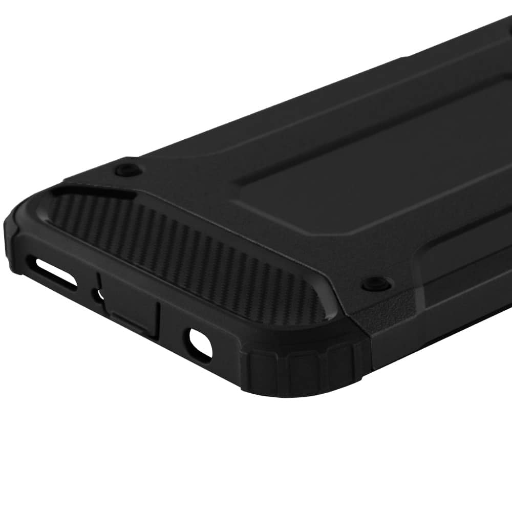 Techsuit Hybrid Armor zaštitna maskica za Huawei P30 lite / P30 lite New Edition – crna