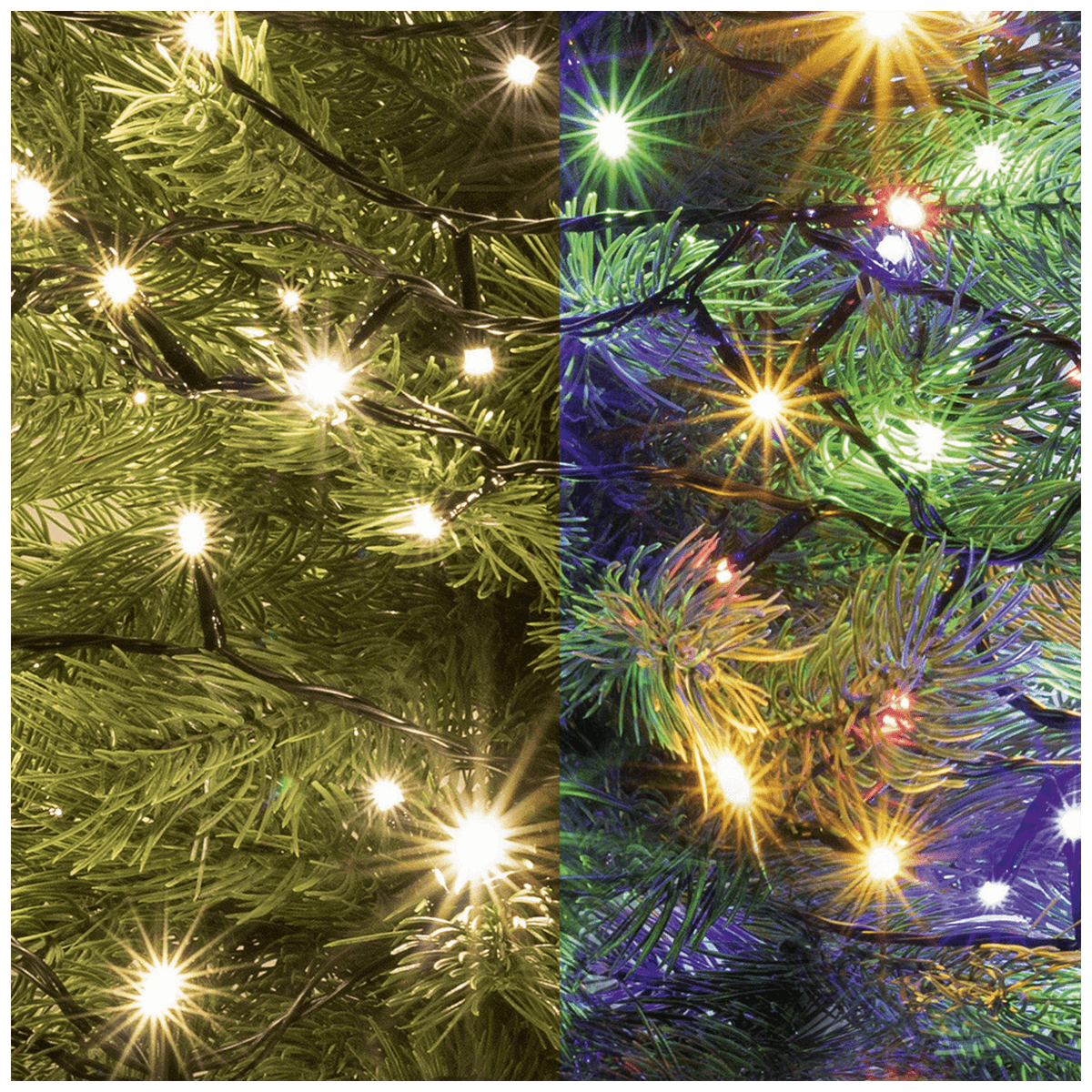 home Dekorativna LED rasvjeta, 2u1, daljinski upravljač - LED 102R/WW/M