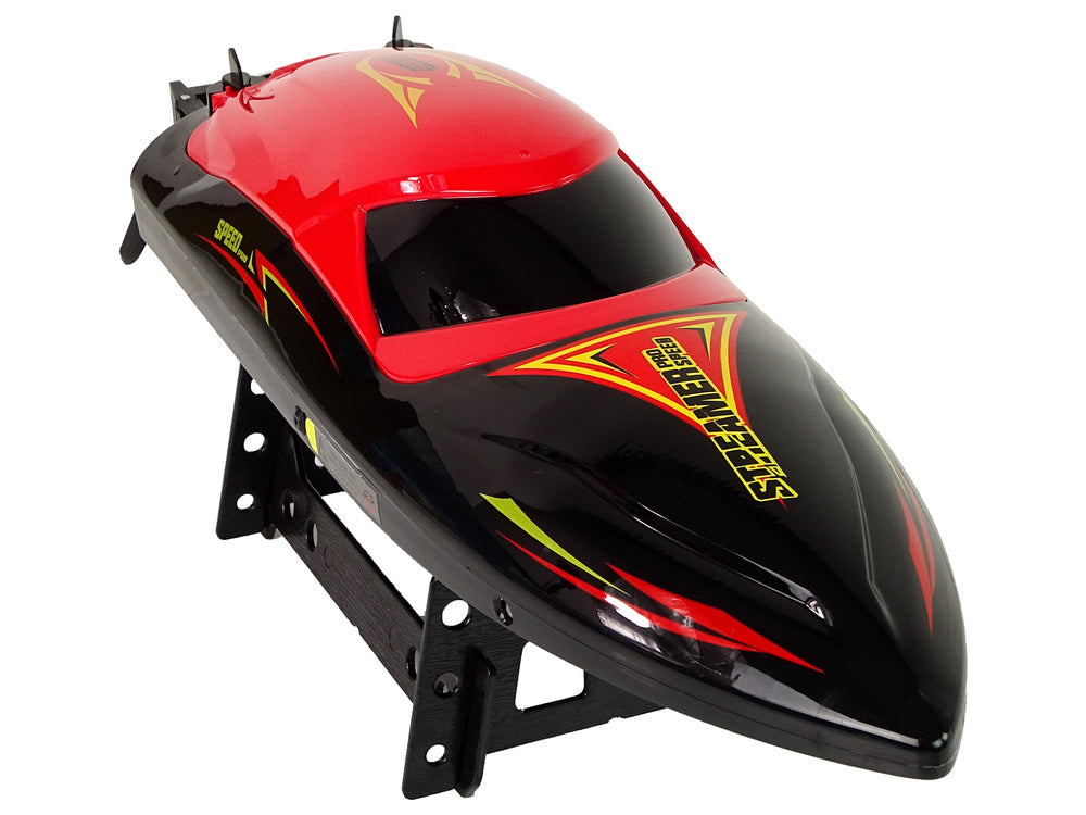 Gliser na daljinsko upravljanje R/C 2.4G 35 KM/H - crveni