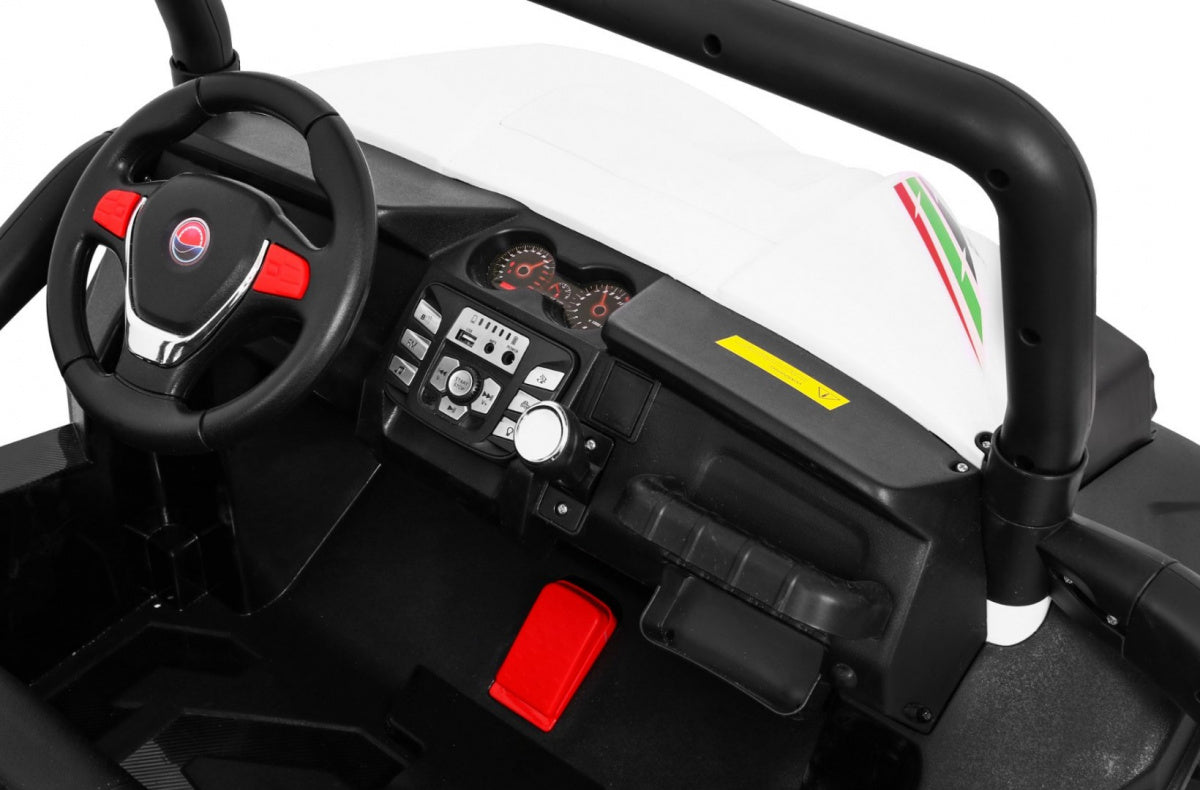 Buggy na akumulator Grand 4x4 LIFT - dvosjed - bijeli