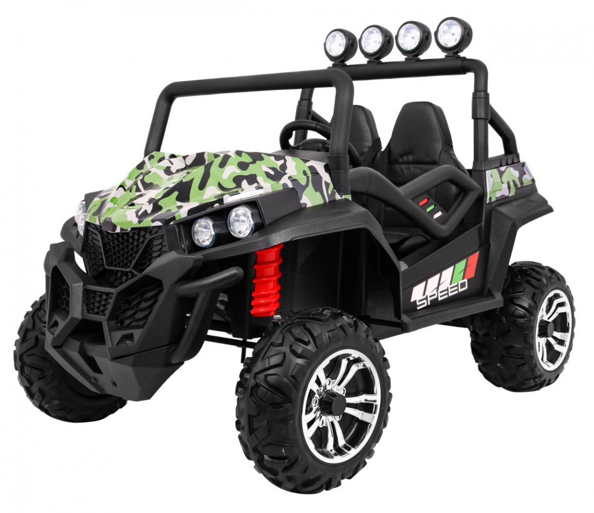Buggy na akumulator Grand 4x4 LIFT - dvosjed - moro