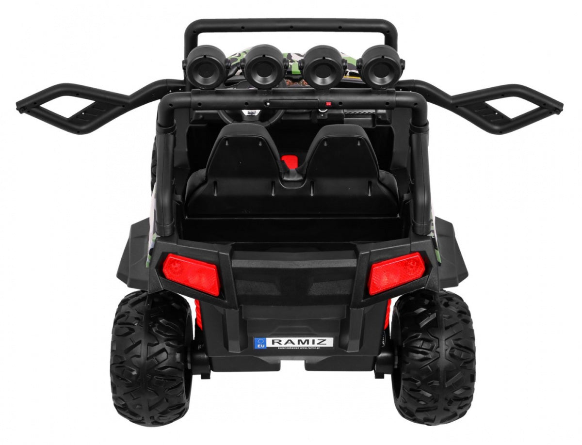 Buggy na akumulator Grand 4x4 LIFT - dvosjed - moro