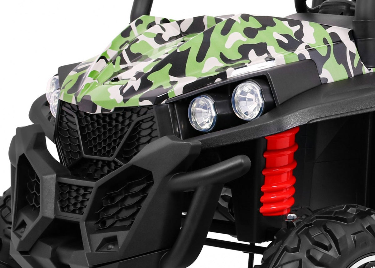 Buggy na akumulator Grand 4x4 LIFT - dvosjed - moro