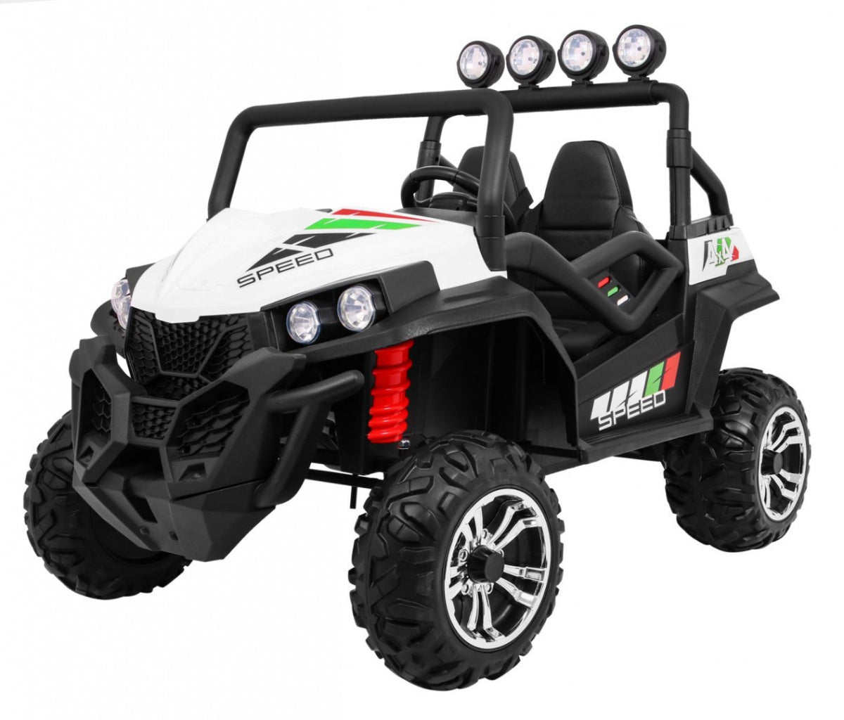 Buggy na akumulator Grand 4x4 LIFT STRONG - dvosjed - Bijeli