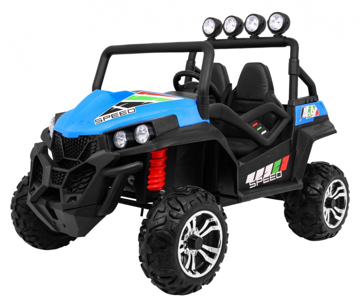 Buggy na akumulator Grand 4x4 LIFT STRONG - dvosjed - Plavi