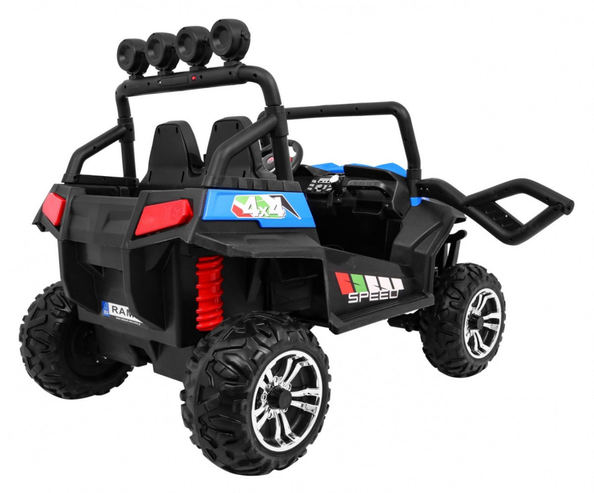 Buggy na akumulator Grand 4x4 LIFT STRONG - dvosjed - Plavi