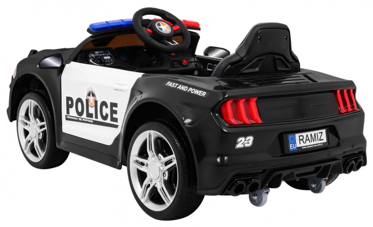 Auto na akumulator GT Sport Police - crni