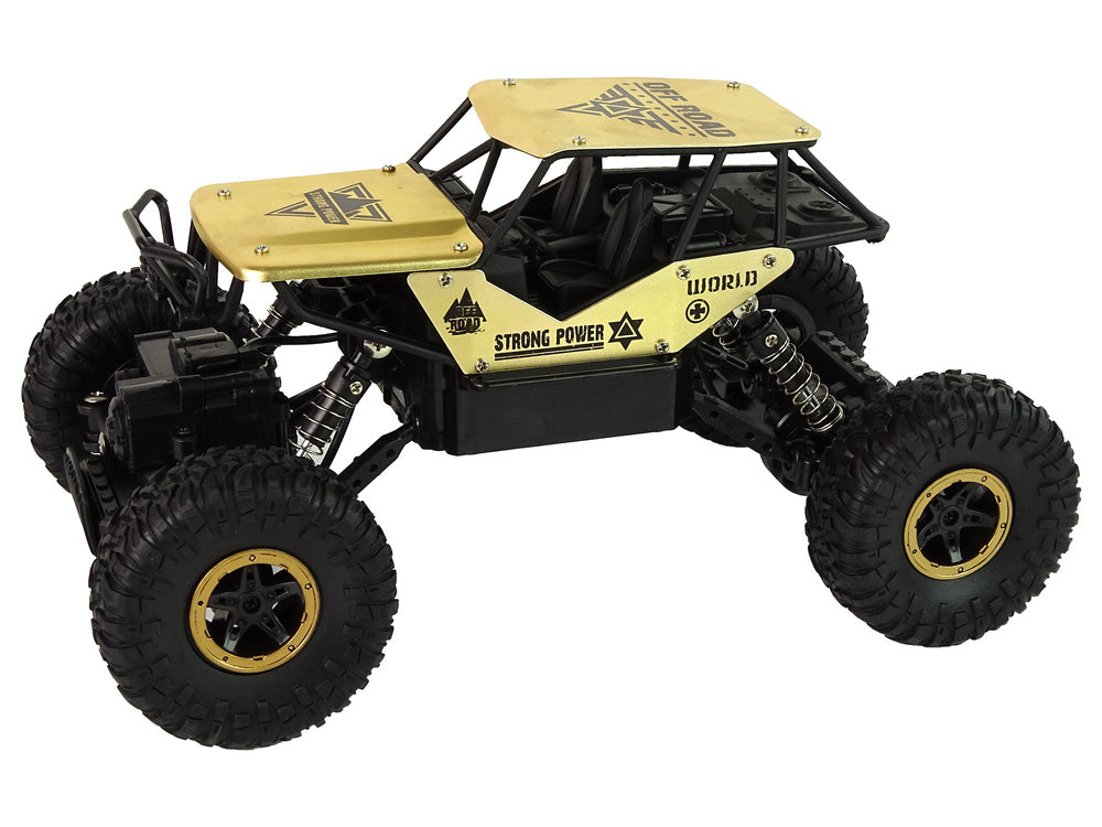 Buggy na daljinsko upravljanje Monster 1:18 - crno/zlatni