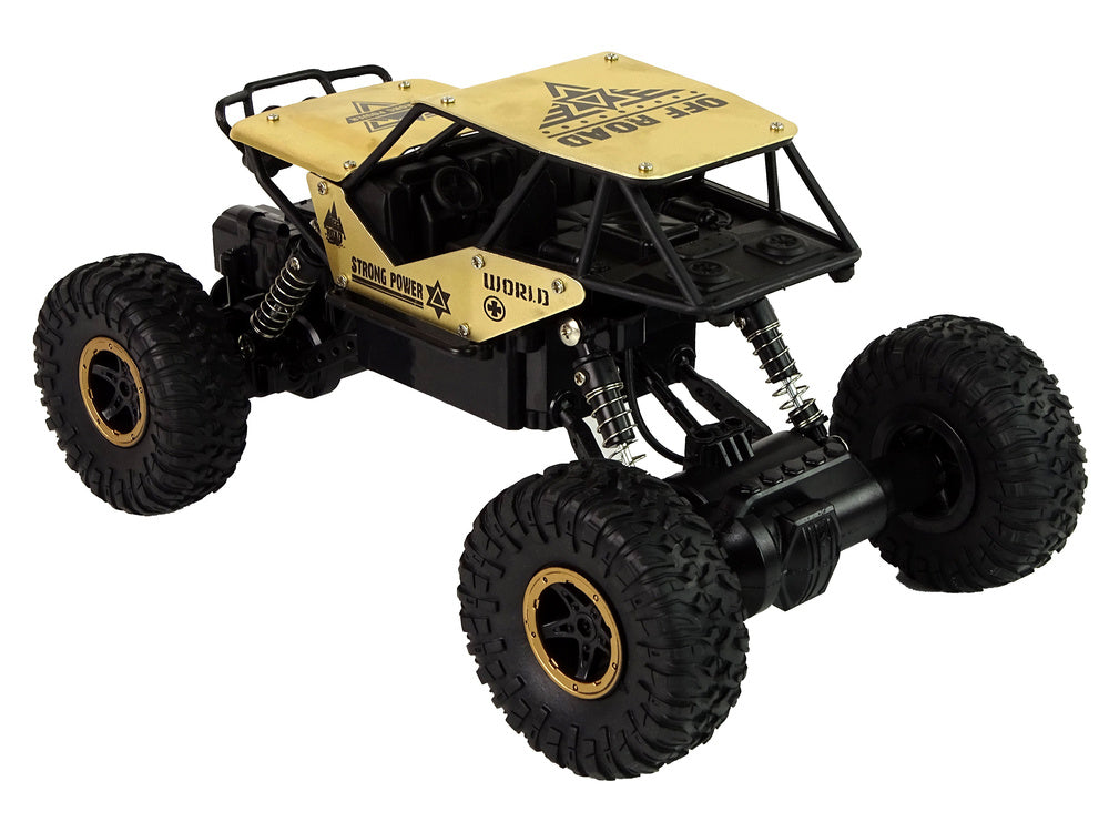 Buggy na daljinsko upravljanje Monster 1:18 - crno/zlatni