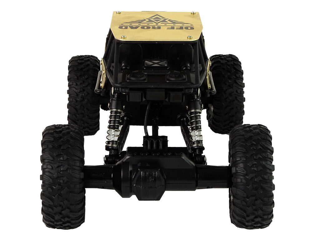 Buggy na daljinsko upravljanje Monster 1:18 - crno/zlatni