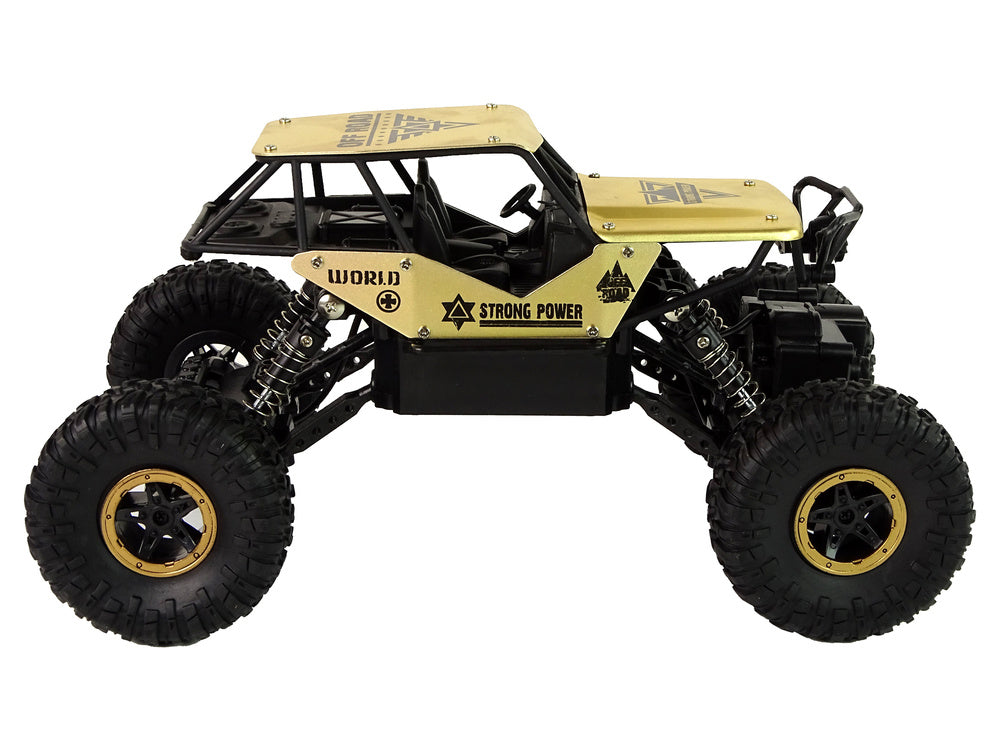 Buggy na daljinsko upravljanje Monster 1:18 - crno/zlatni
