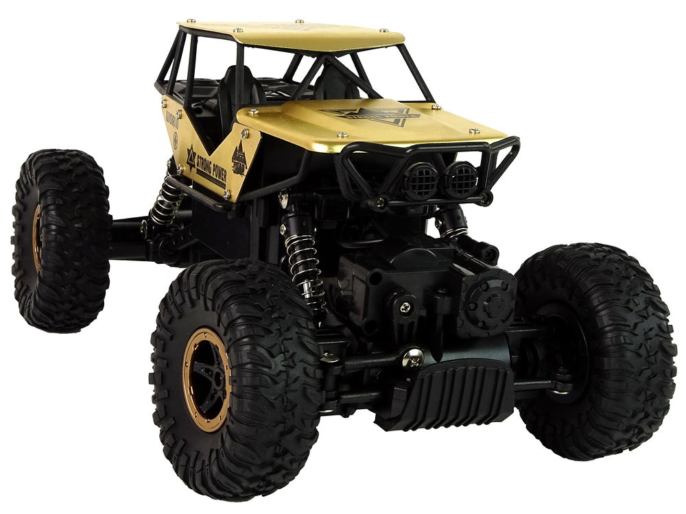 Buggy na daljinsko upravljanje Monster 1:18 - crno/zlatni
