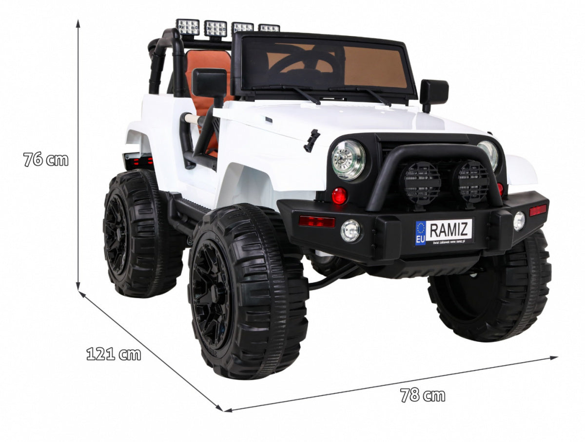Auto na akumulator Jeep All Terrain - bijeli