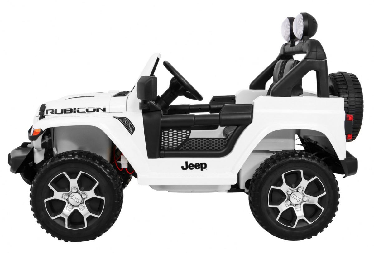Licencirani auto na akumulator Jeep Wrangler Rubicon 4x4 - bijeli
