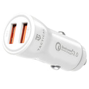 Tactical Autonabijač 2xUSB-A QC 3.0 3.1A - Bijeli KP8463