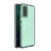 Futrola Spring clear TPU za Xiaomi Redmi Note 10 Pro - Crna KP8578