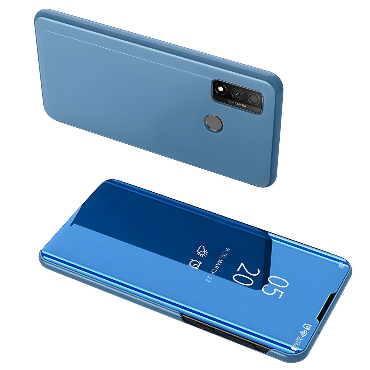 Futrola Clear View za Huawei P Smart 2020 - Plava