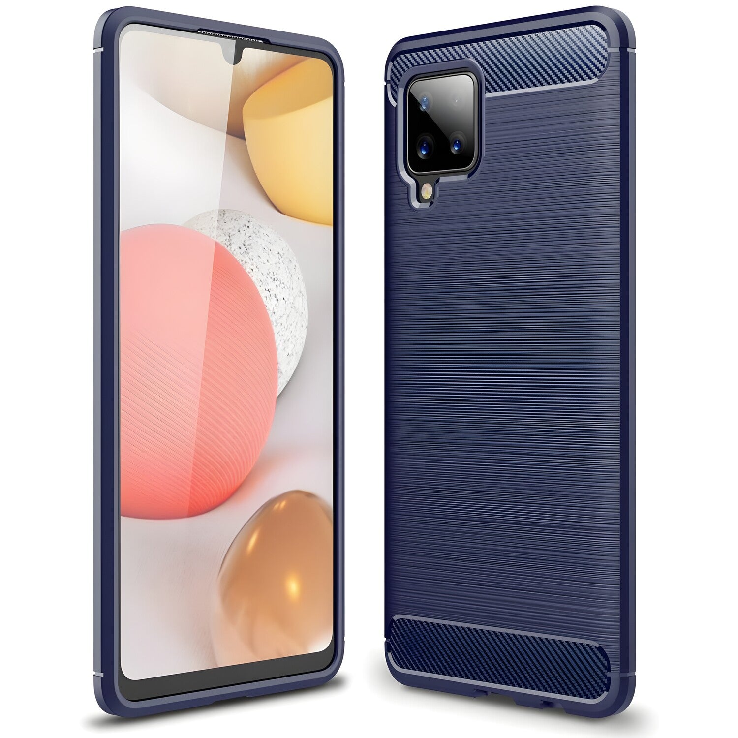 Futrola Carbon Shield TPU za Samsung Galaxy A42 5G - Plava KP9509
