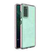 Futrola Spring clear TPU za Xiaomi Poco F3/Redmi K40/Redmi K40 Pro/Redmi K40 Pro+/Mi 11 - Svijetlo roza KP10525