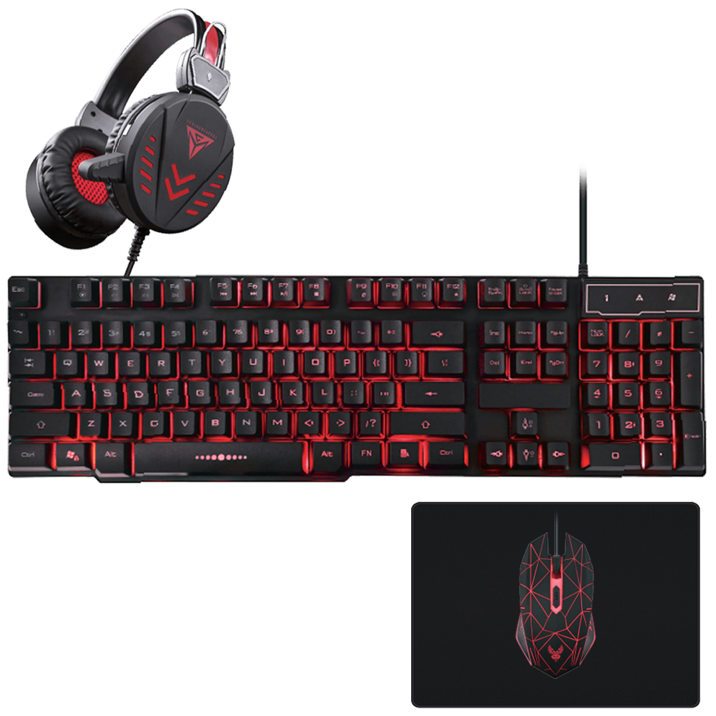 Connect XL Gaming set, slušalice, tipkovnica, miš, podloga za miš - CXL-KG350 Kit Gaming