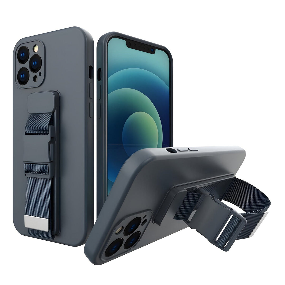 Futrola Rope Case za Samsung Galaxy A12/Galaxy M12 - Tamno plava