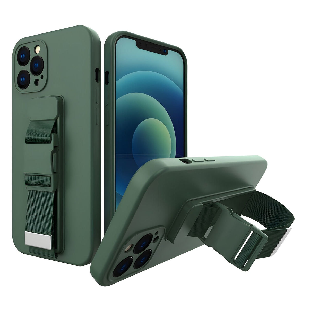 Futrola Rope Case za Samsung Galaxy A12/Galaxy M12 - Zelena