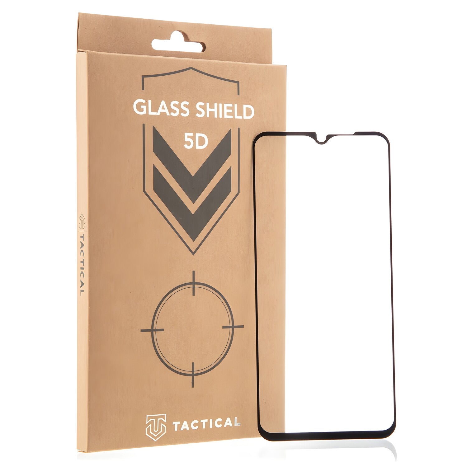 Tactical Glass Shield 5D staklo za Xiaomi Redmi 9 - Crna KP11506