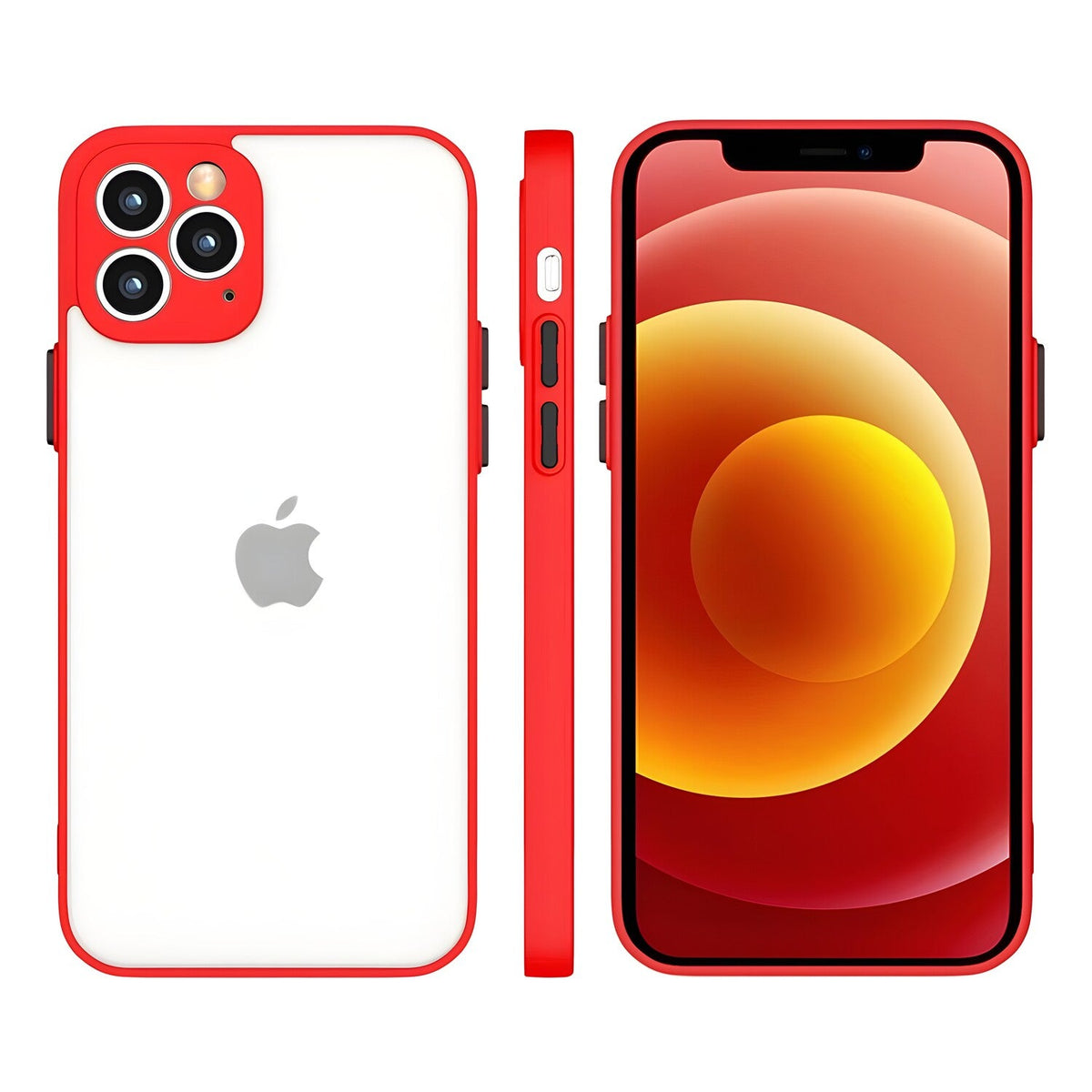 Silikonska fleksibilna futrola Milky Case za Xiaomi Redmi Note 9 4G - Crvena