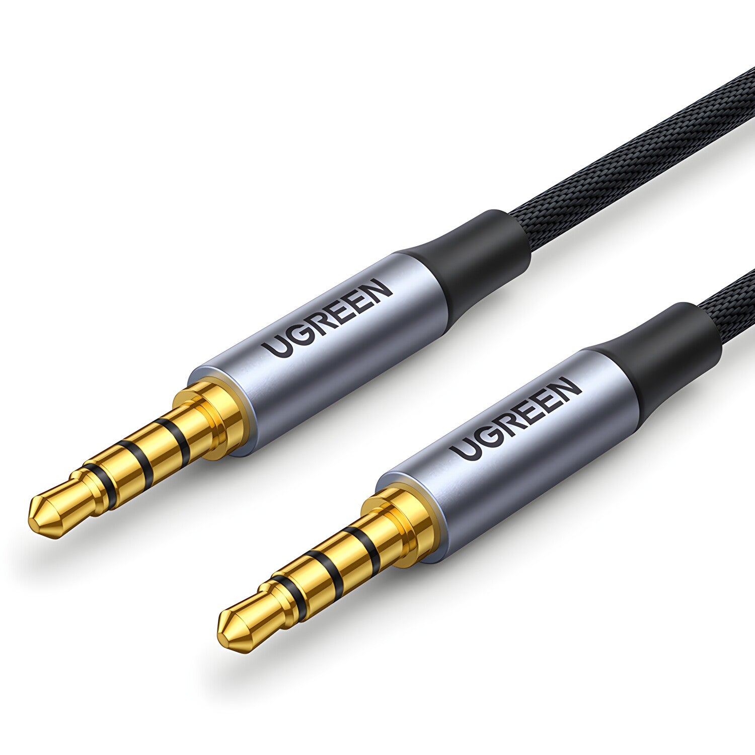 AUX kabel mini jack 3,5 mm (muški) - 3,5 mm mini jack (muški) 2 m - Crna KP15002