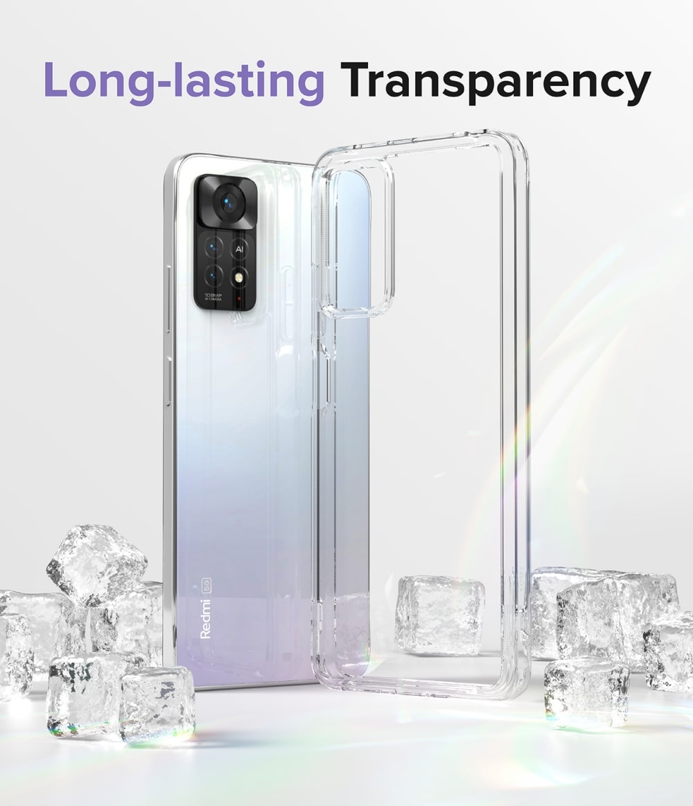 Ringke - Fusion maska za Xiaomi Redmi Note 11 Pro 4G / Note 11 Pro 5G / 12 PRO 4G / LTE - Clear