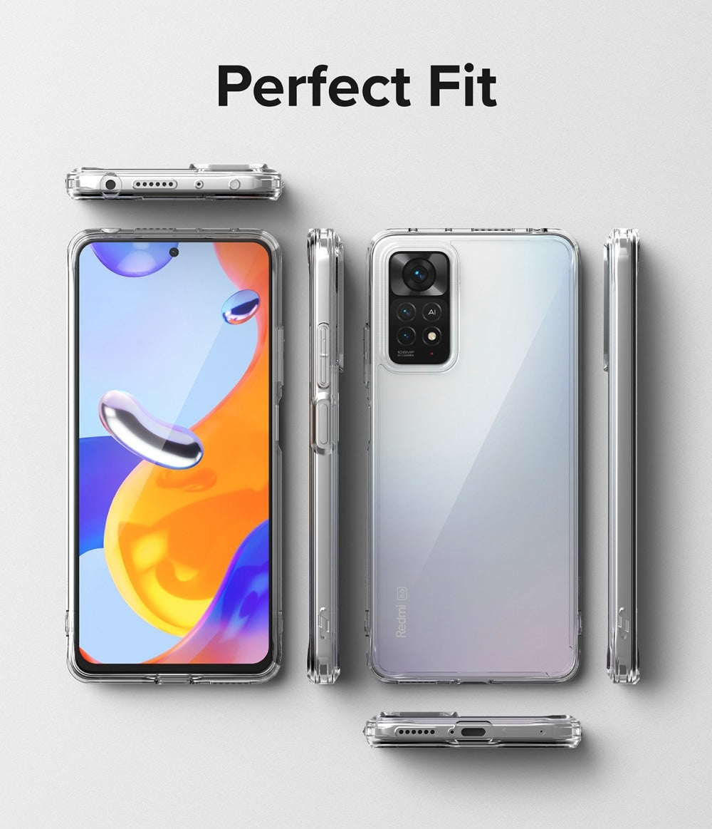 Ringke - Fusion maska za Xiaomi Redmi Note 11 Pro 4G / Note 11 Pro 5G / 12 PRO 4G / LTE - Clear