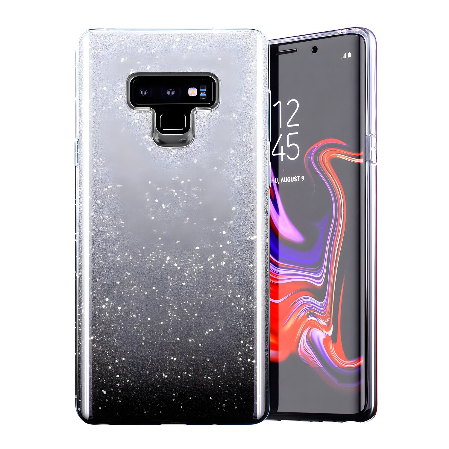 Sjajna futrola za Samsung Galaxy A73 - Crna - Tip 1 KP16058