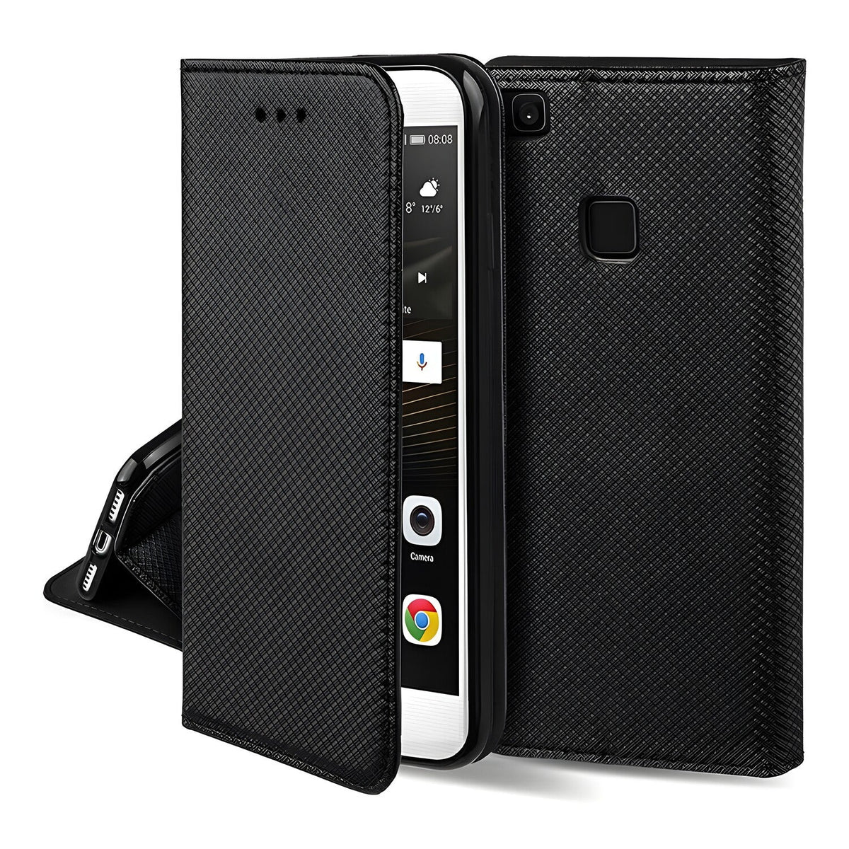 Elegantna magnetiska futrola za Samsung Galaxy A82 5G - Crna