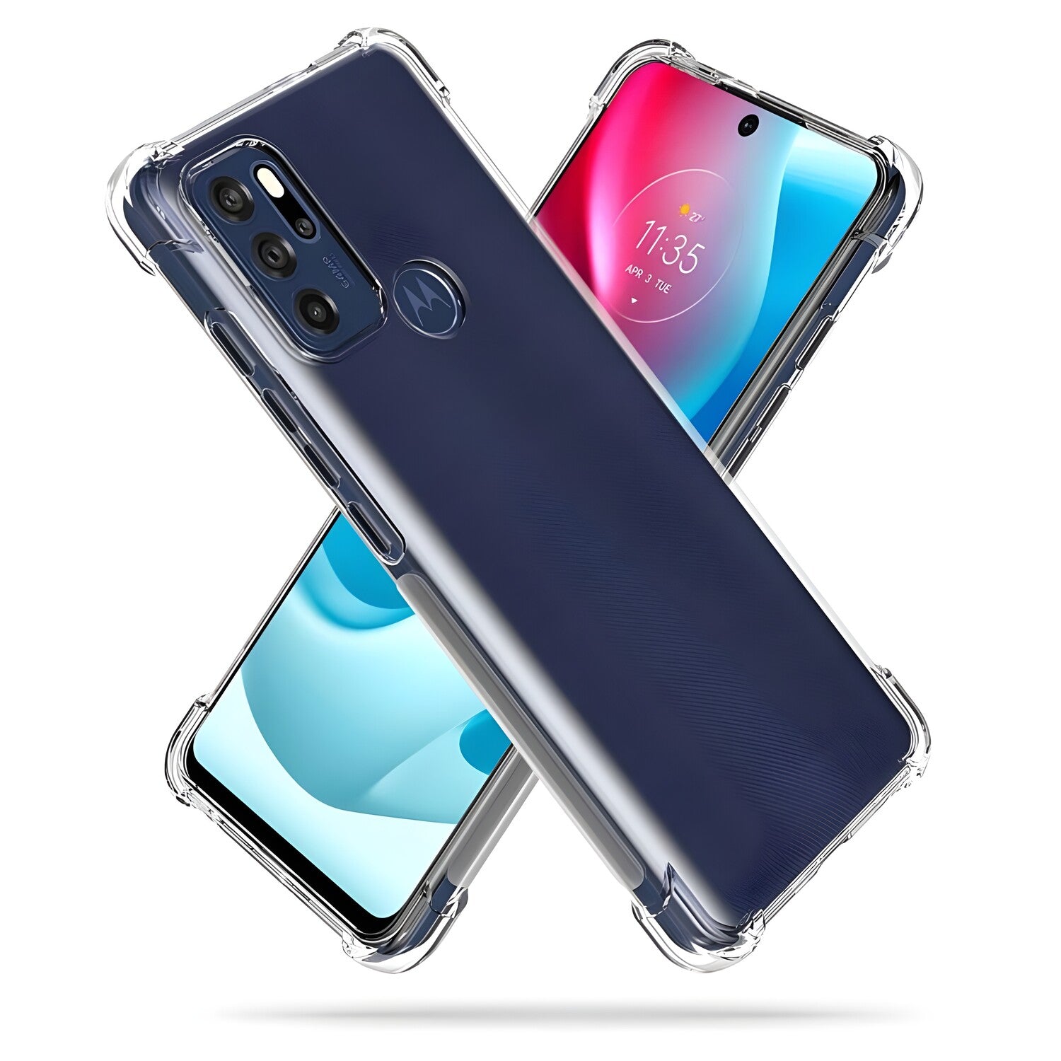 Tech - Protect fleksibilna futrola za Motorola Moto G60S - Prozirna KP19729