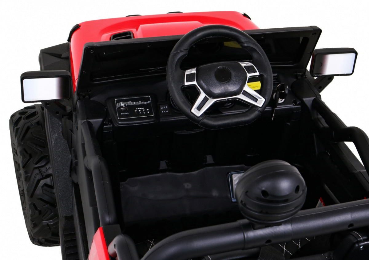 Auto na akumulator Master Of Terain 4x4 - crveni
