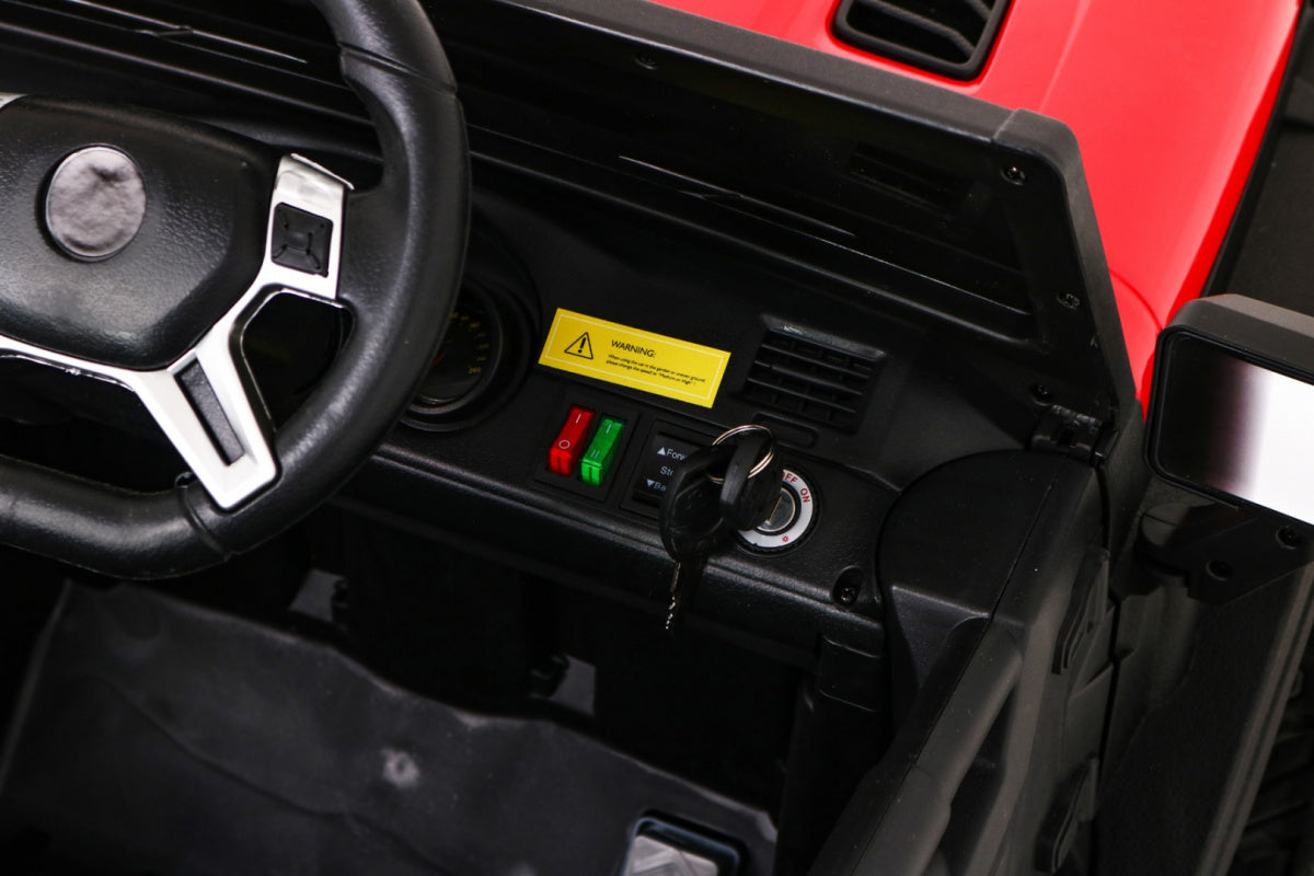 Auto na akumulator Master Of Terain 4x4 - crveni