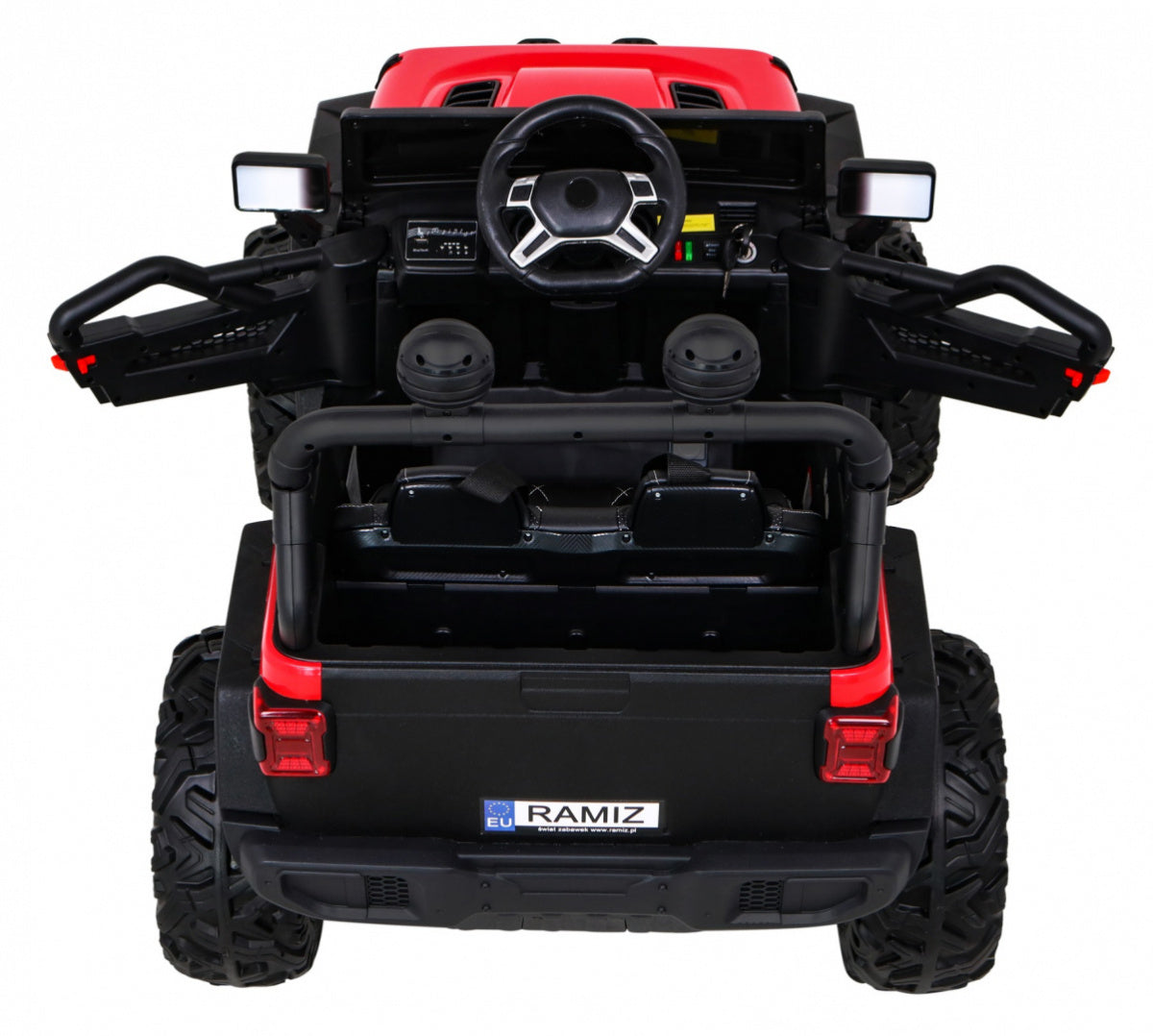 Auto na akumulator Master Of Terain 4x4 - crveni