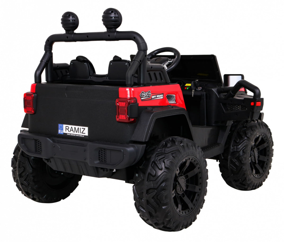 Auto na akumulator Master Of Terain 4x4 - crveni